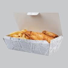 Custom Medium Fish N Chips Boxes - MK Printing Ads